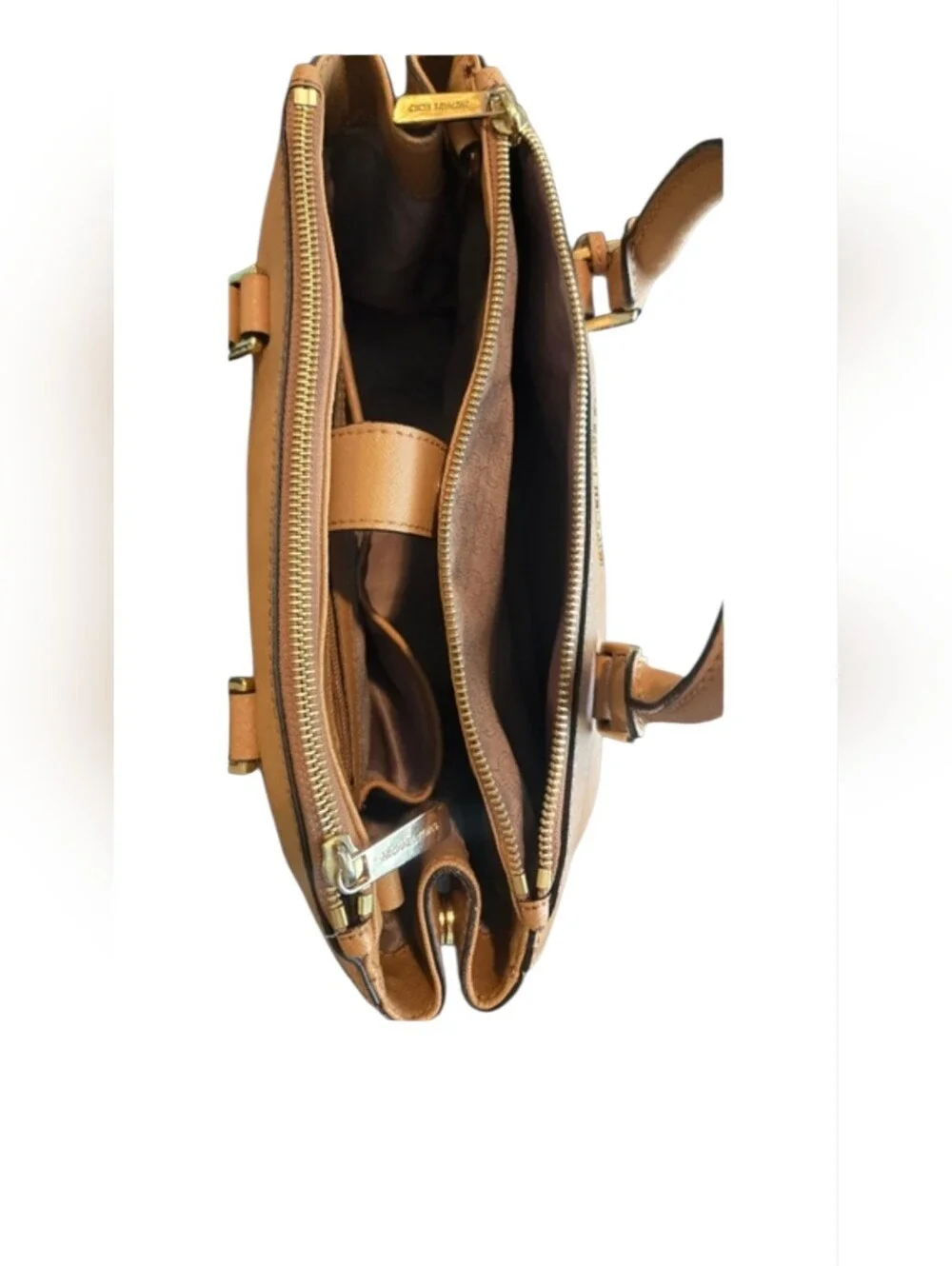 Michael Kors Tan and Black Women's Bag